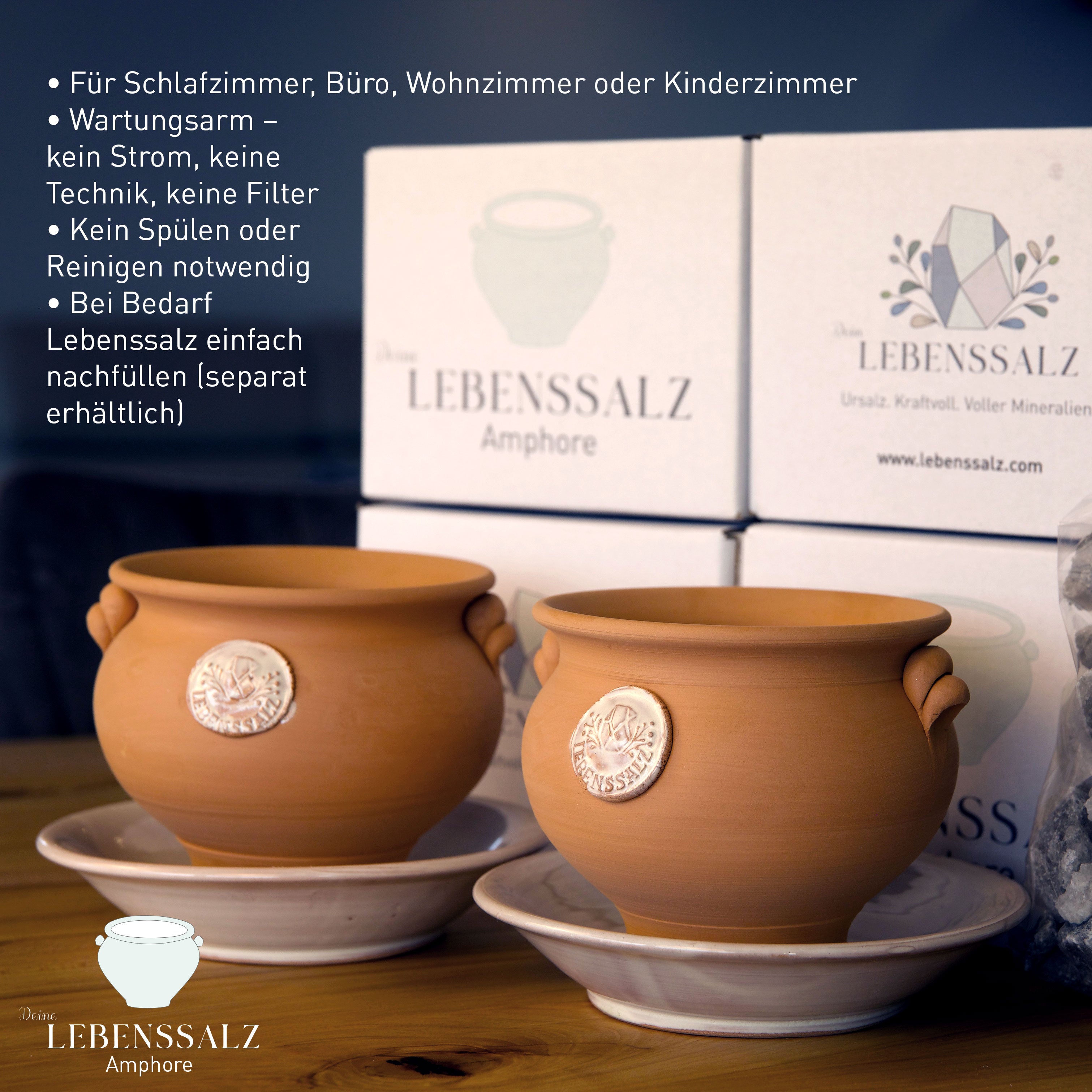 Deine Lebenssalz Amphore