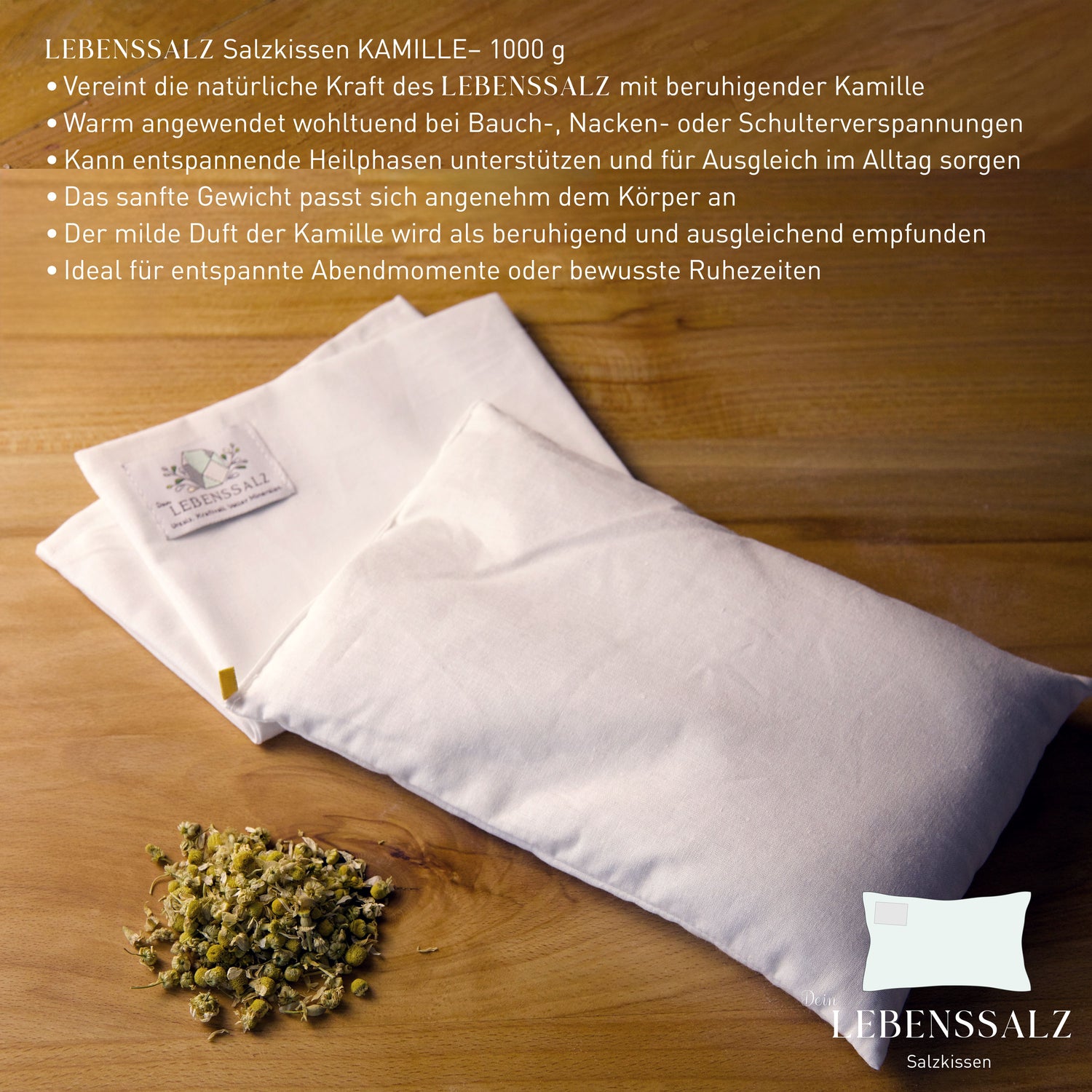Dein Lebenssalz Kissen - 2er Set (nach Wahl)