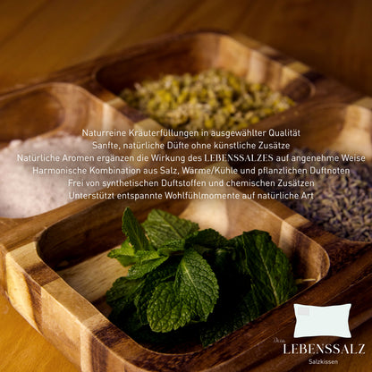 Dein Lebenssalz Kissen - 2er Set (nach Wahl)