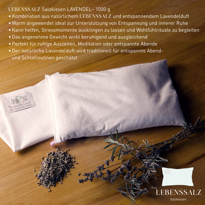 Dein Lebenssalz Kissen - 2er Set (nach Wahl)