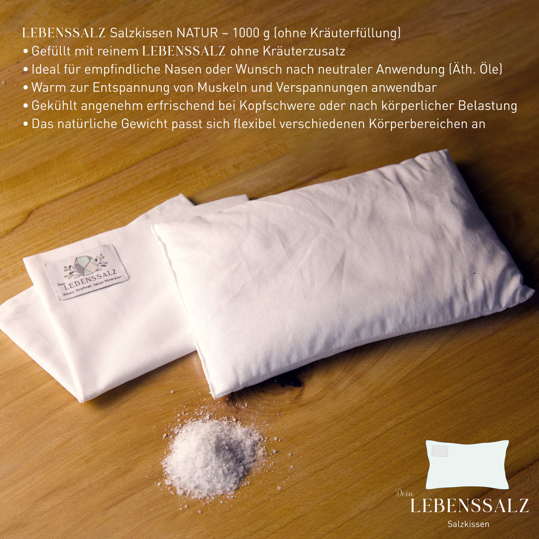 Dein Lebenssalz Kissen
